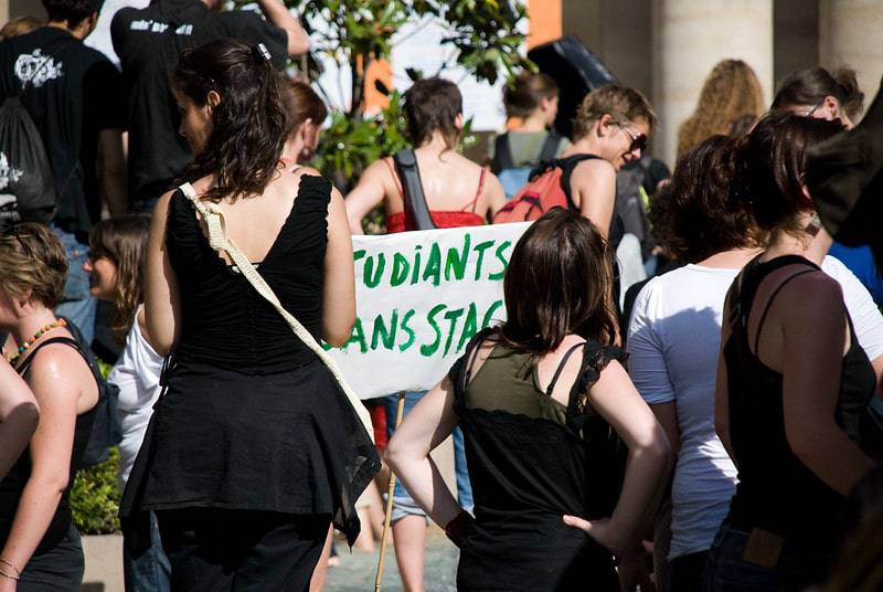 Etudiants sans stage