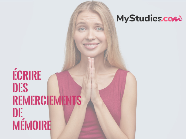 Écrire des remerciements d'un mémoire: comment le faire