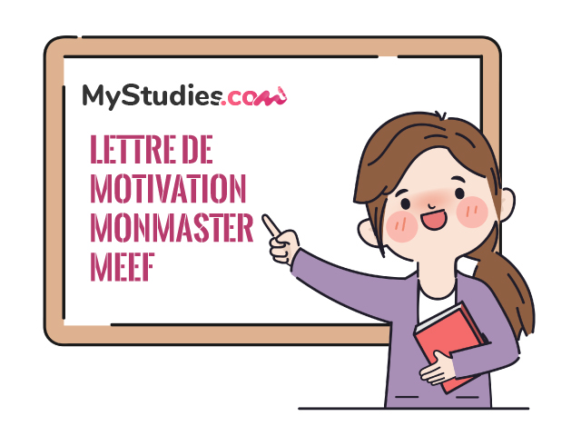 Lettre de motivation MonMaster MEEF - exemple