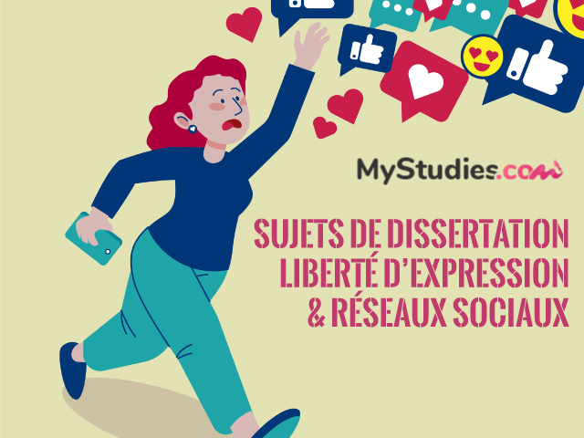 5 sujets de dissertation sur la liberté d'expression et les réseaux sociaux