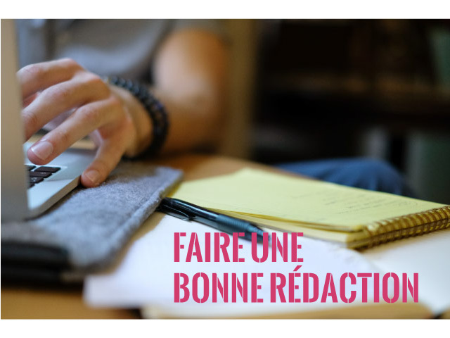 Faire une bonne rédaction en français