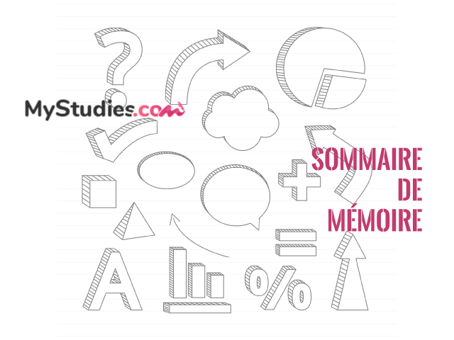 Sommaire de votre mémoire : comment faire